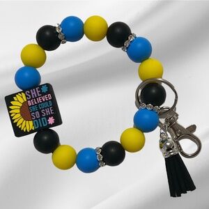 She Believed Wristlet